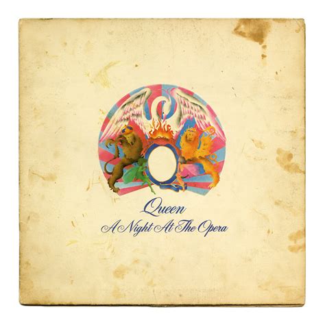 Queen – A Night at the Opera album art - Fonts In Use