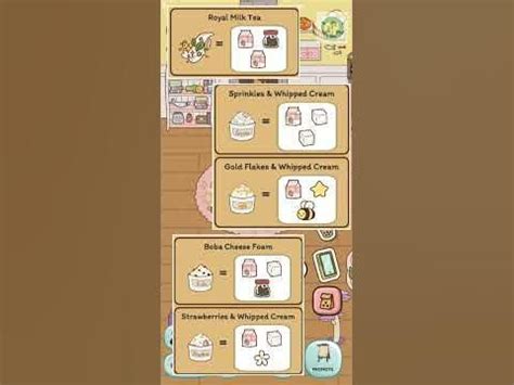 Boba Story (New Update) All New Magic Den Recipes ( Royal milk tea ...