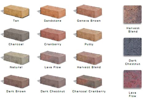 Paver Styles and Paver Colors - Clyde Companies Inc.