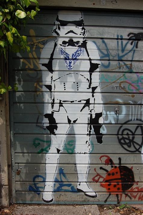 May The Art Be With You: Star Wars Stormtrooper Graffiti | Urbanist