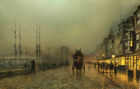 Atkinson grimshaw: victorian london night | Atkinson grimshaw, Glasgow ...