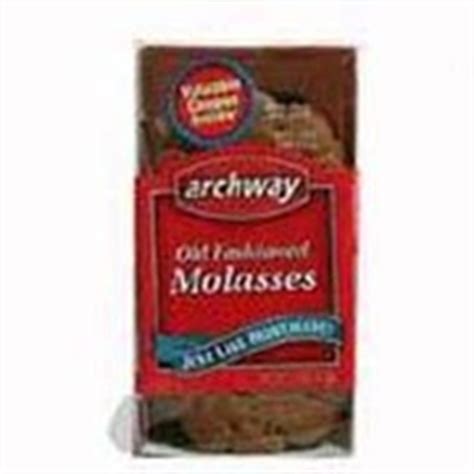 Archway Cookies, Old Fashioned Molasses, Original: Calories, Nutrition ...