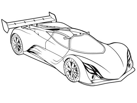 Tô màu Siêu Xe Lamborghini Mui Trần - Trang Tô Màu Cho Bé