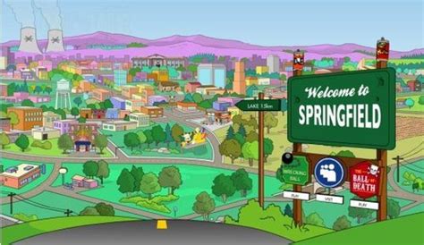 Where Is The Simpsons Springfield? - The Simpsons Trivia Quiz - Fanpop