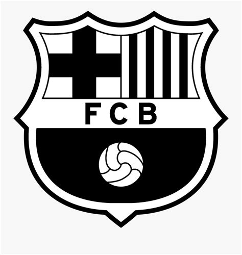 Fc Barcelona Logo Black - Fc Barcelona Logo , Free Transparent Clipart ...