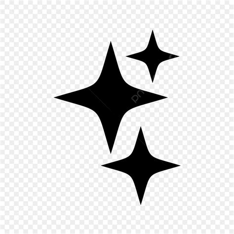 Stars Silhouette PNG Transparent, Vector Star Icon, Star Icons, Star ...