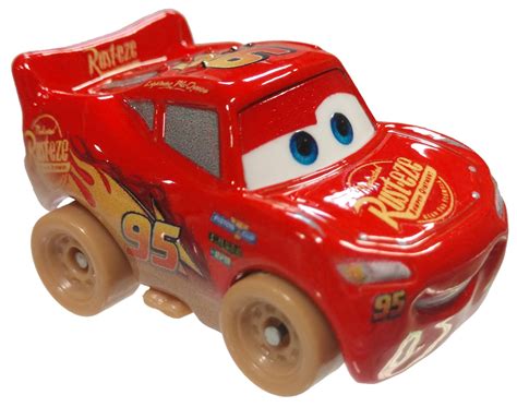 Disney / Pixar Metal Mini Racers Series 5 Dirt Track Lightning McQueen ...