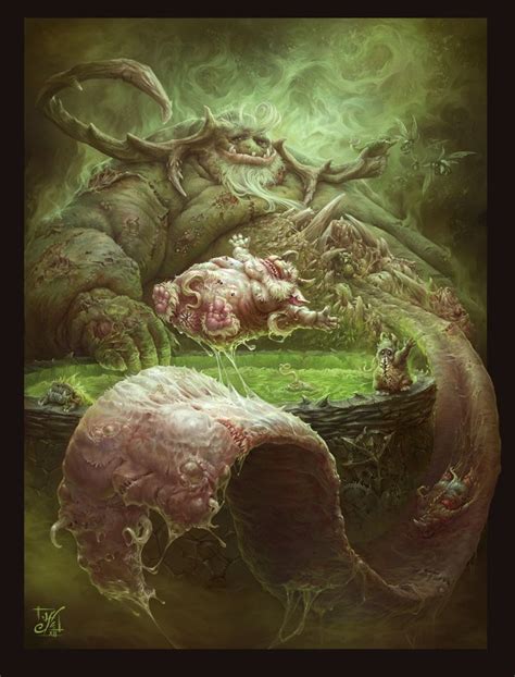 Grandfather Nurgle | Warhammer 40k artwork, Warhammer art, Warhammer