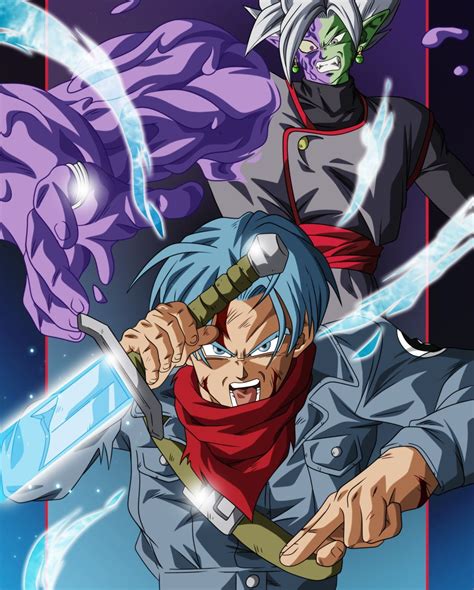 Trunks 🗡️Vs Zamasu in 2021 | Dragon ball artwork, Dragon ball super goku, Anime dragon ball