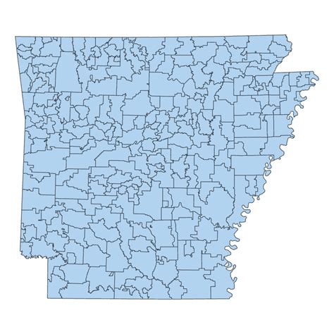 Public School District Boundary (polygon) | Arkansas GIS Office