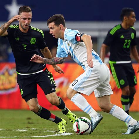 Mexico vs. Argentina: Live Score, Highlights from International Friendly | Bleacher Report ...