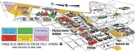 Idaho State University Campus Map - Printable Map