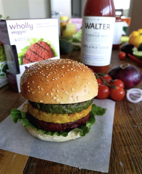 Wholly Veggie Burger | Veggie burger, Burger, Chicken burgers