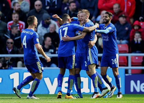 Leicester City Winning Team - Leicester S Historic 9 0 Win Against ...