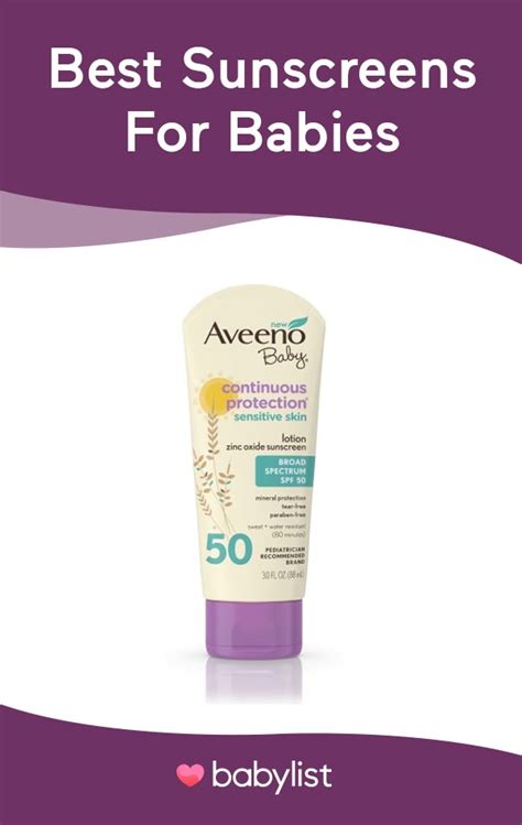 6 Best Sunscreen for Babies of 2022