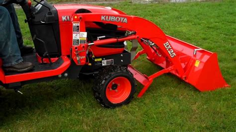 Kubota BX-Series Loader Removal | Doovi