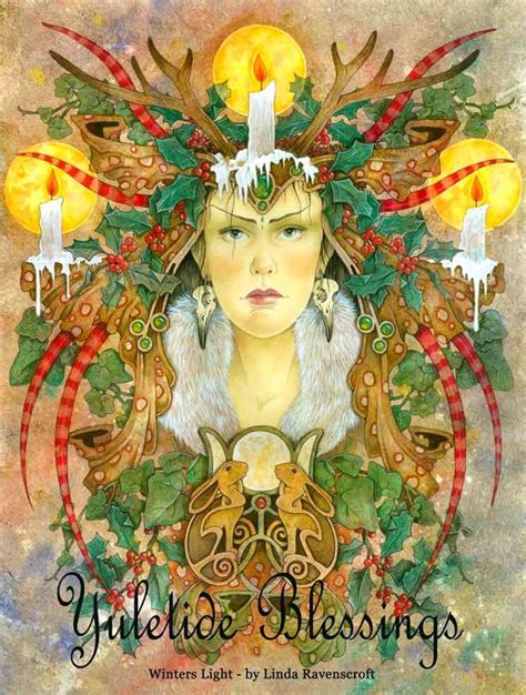 Yuletide Blessings | Winter solstice, Christmas fairy, Yuletide