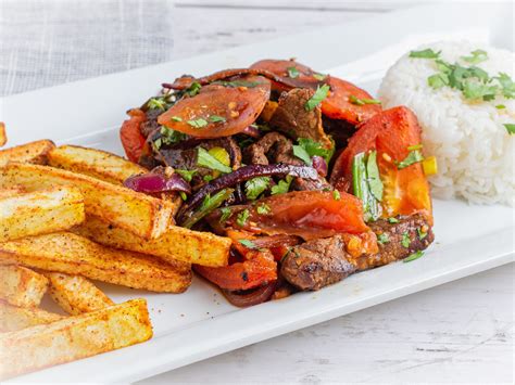 Peruvian Lomo Saltado with Air Fryer Fries | GradFood