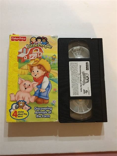 Fisher Price:Little People-Discovering Animals at the Farm (VHS, 2002)SHIP N 24H - VHS Tapes