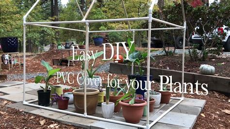 several potted plants sitting in front of a metal frame with the words easy diy pc core for your ...