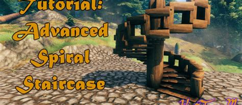 Tutorial: Building an Advanced Spiral Staircase – Valheim – Kat Type M Productions