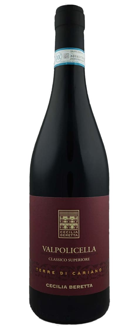 Valpolicella Classico Superiore Terre di Cariano Cecilia Beretta 2016 | Pasqua Vigneti e Cantine