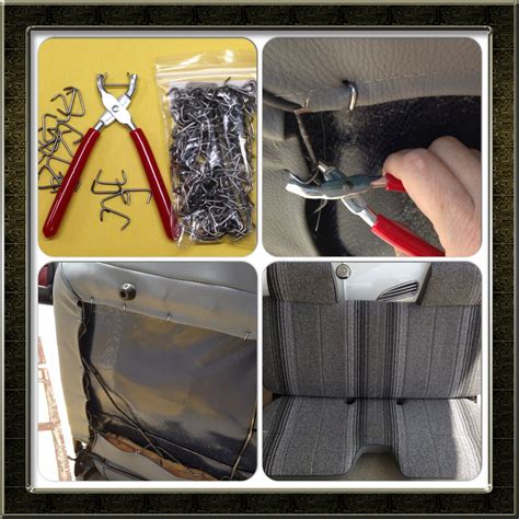 Using Hog Rings For Upholstery: How To Install Car Seat Covers