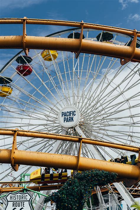 Pacific Park Ferris Wheel · Free Stock Photo