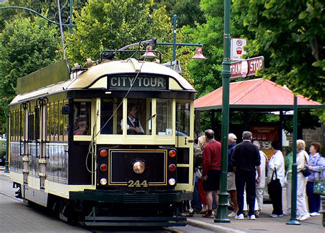 Free Images : tram, cable car, public transport, newzealand, christchurch, trams, streetcars ...
