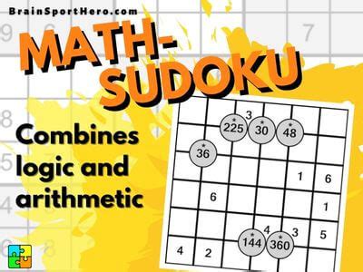 Math Sudoku more than just logic