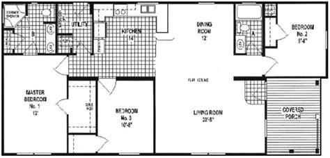 clayton double wide mobile homes floor plans : Modern Modular Home