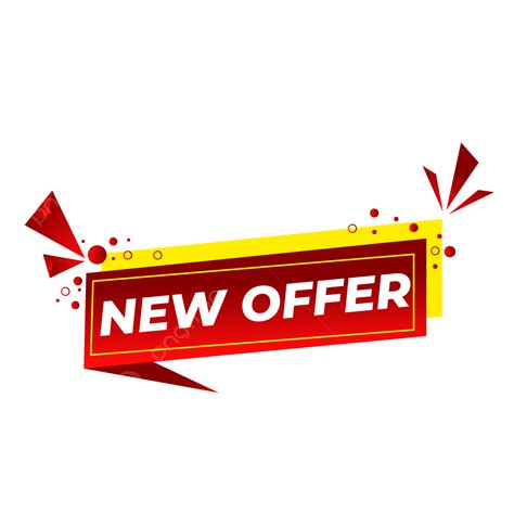 Free Offer Vector PNG Images, New Offer Sticker Design Free Vector And Png, New Offer Sticker ...