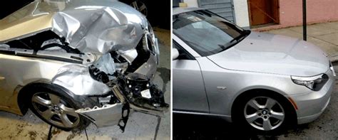 Before and After Car Accident - testt