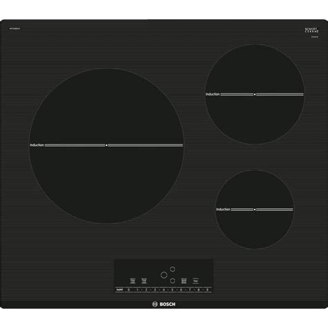 Bosch 500 Series 24 in. Induction Cooktop in Black with 3 Elements at Lowes.com