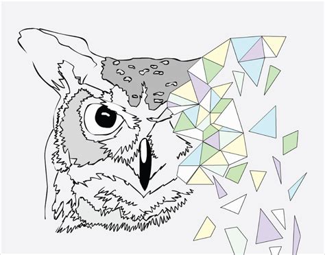 Geometric Owl by audrey-t on DeviantArt