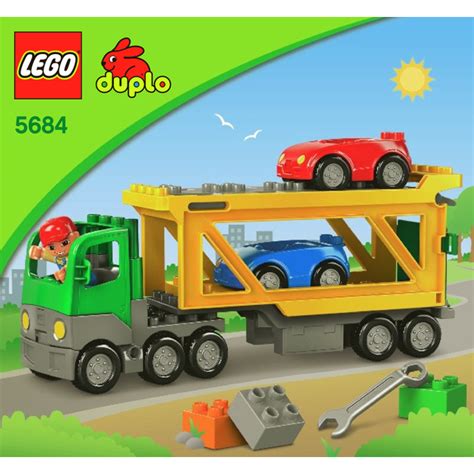 LEGO Car Transporter Set 5684 Instructions | Brick Owl - LEGO Marketplace