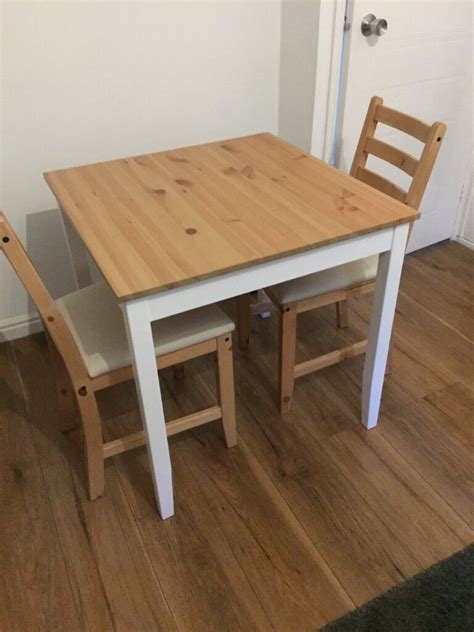Ikea Wooden Dining Table and Chairs for two | in Sheffield, South Yorkshire | Gumtree