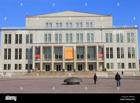 opera house in leipzig Stock Photo - Alamy