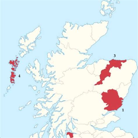 Map of Aberdeenshire showing the Banffshire Coast | Download Scientific Diagram