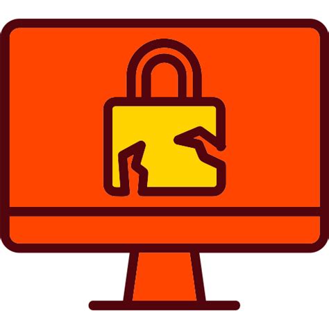 Security breach Generic Outline Color icon