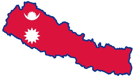 Nepal Map Flag Clip Art Image - ClipSafari