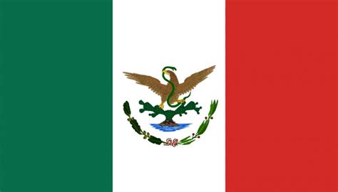 Flag Of Mexico New Spain Mexican War Of Independence First Mexican ...