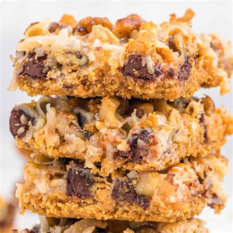 Seven Layer Magic Bars Recipe - Belle of the Kitchen