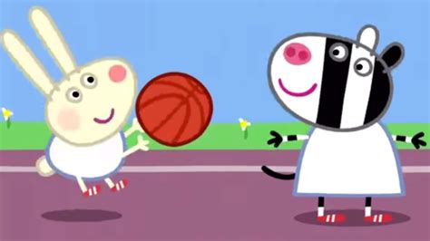 Peppa Pig English Episodes | Peppa Pig Plays Basketball - YouTube