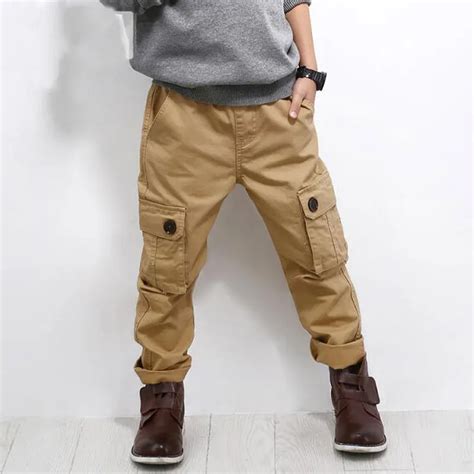 High Quality Boys Pants Cargo Pants 2017 Spring Boy Clothing Kids Pants ...