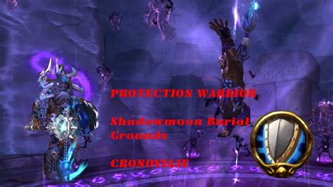 World of Warcraft - Cronoviaje Warlords of Draenor - CEMENTERIO SOMBRALUNA, Warrior tank #1 ...