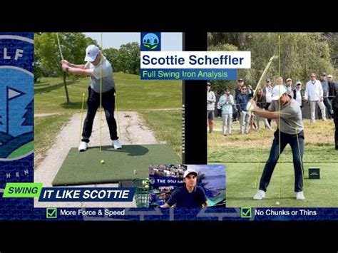 Scottie Scheffler Swing Analysis | Slide & Tilt? BEST Ball Striker in ...