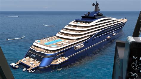 Construction of Somnio, the largest and most luxurious residential yacht in the world begins in ...