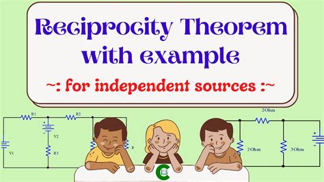 Reciprocity theorem | Reciprocity theorem solved problems | Network theorems | Network Theory ...