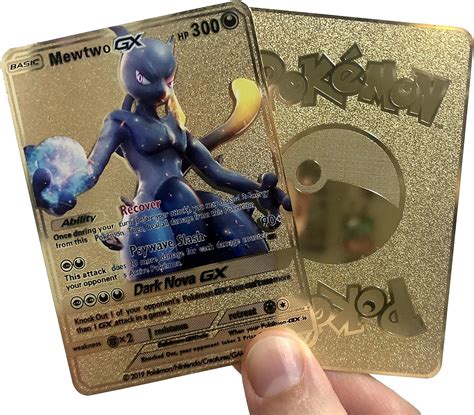 Tarjeta Pokémon Gold Mewtwo GX personalizada - TCG Colombia | Ubuy